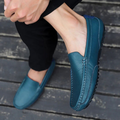 Loafers för herr i läder – Damiano
