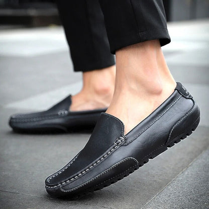 Loafers för herr i läder – Damiano