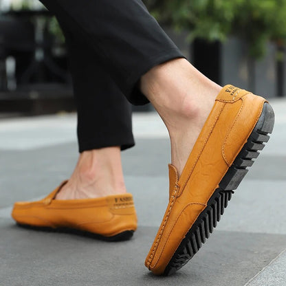 Loafers för herr i läder – Damiano