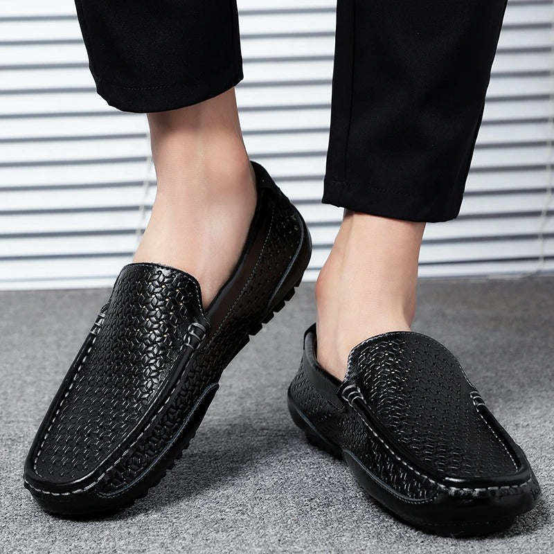 Loafers för herr i läder – Damiano