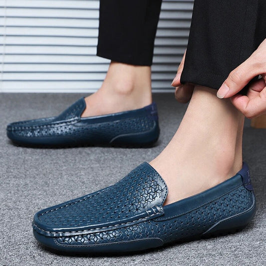 Loafers för herr i läder – Damiano