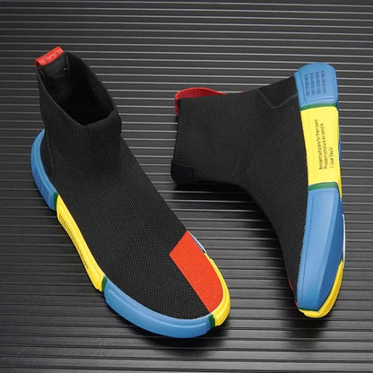 Lätta herrsneakers i strumpstil – Maverick