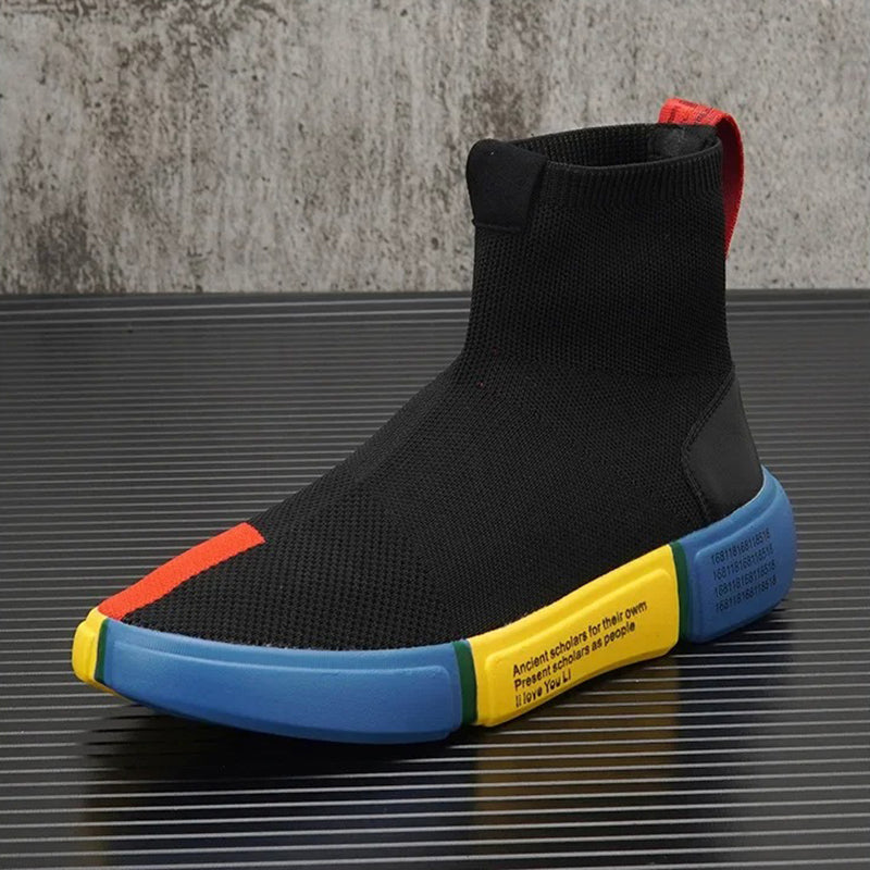 Lätta herrsneakers i strumpstil – Maverick