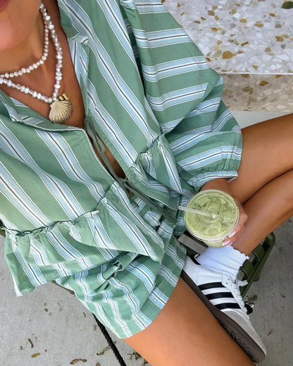 Luftigt fritidsoutfit för damer – Solenne