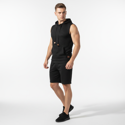 Ärmelloses Sportshirt Mit Kapuze - Hoodryve