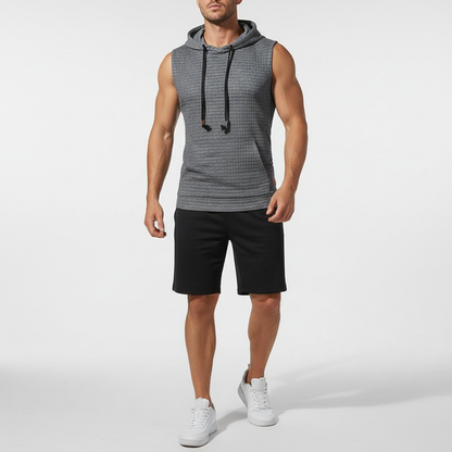 Ärmelloses Sportshirt Mit Kapuze - Hoodryve