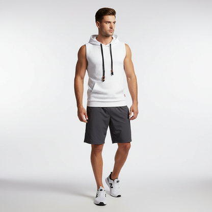 Ärmelloses Sportshirt Mit Kapuze - Hoodryve