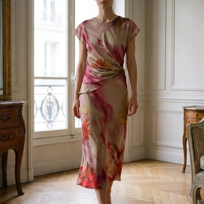 Ärmlös Blommig Midiklänning -  Maggie