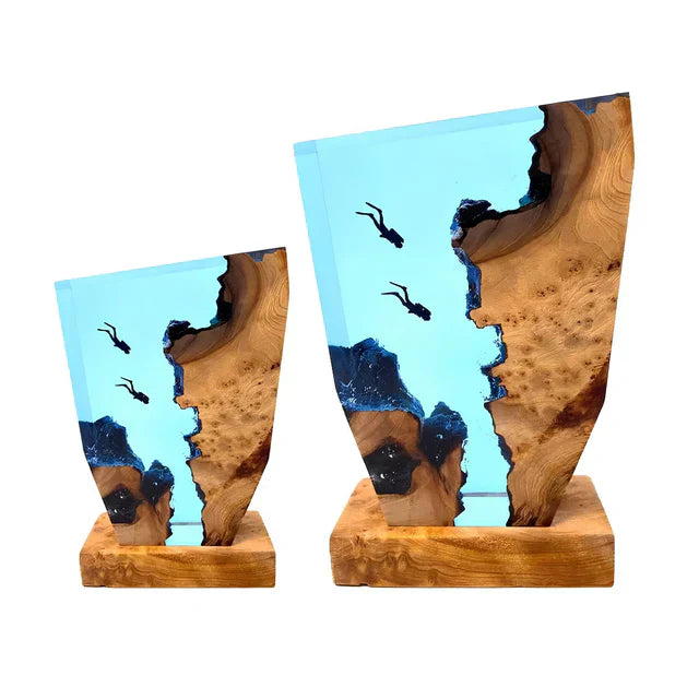 Artistic Tabletop Lamp -  AbyssGlow