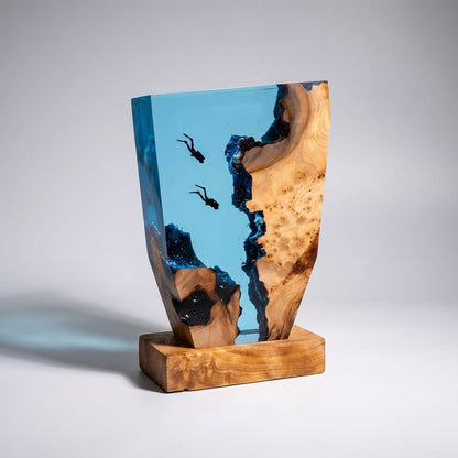 Artistic Tabletop Lamp -  AbyssGlow