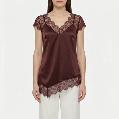 Asymmetrical Elegant Top -  Connie
