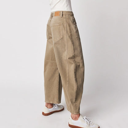Avslappnade Barrel Leg-Jeans -  Lorene