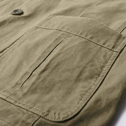 Herrjacka för hösten i vintage- och militärstil – Viktor
