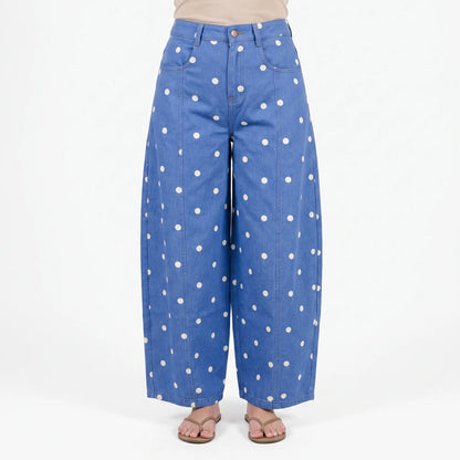 Barrel Jeans Med Hög Midja -  Sonya