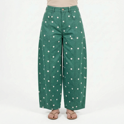Barrel Jeans Med Hög Midja -  Sonya