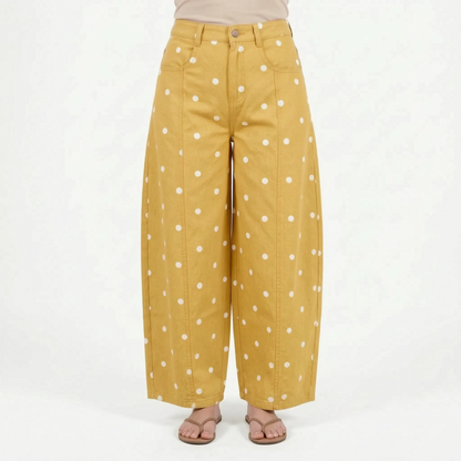 Barrel Jeans Med Hög Midja -  Sonya