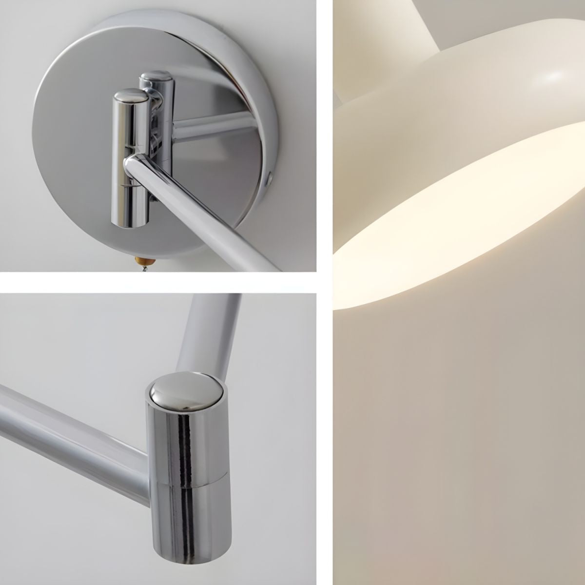 Bauhaus Inspired Wall Sconce - Swinglyte