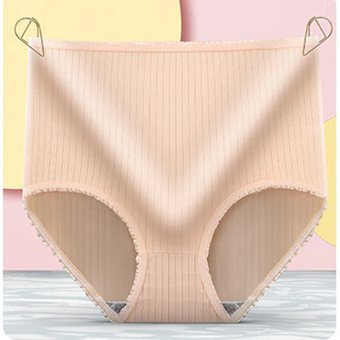 Snyggt underklädespaket med hög midja – Camille (8-pack)