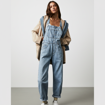 Bequemer Denim-Hosenanzug - Nina