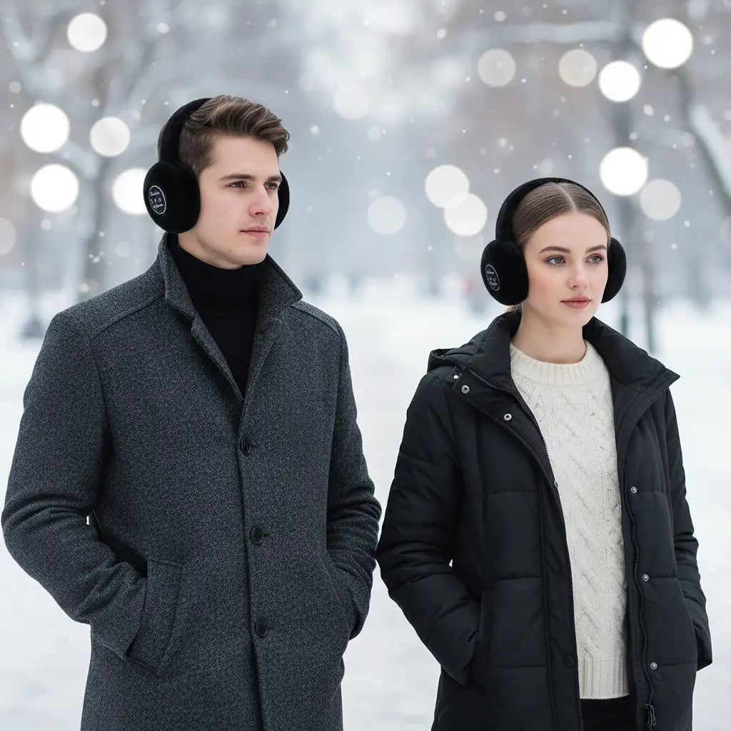 Bluetooth 5.3 öronvärmare-hörlurar - WarmBeat