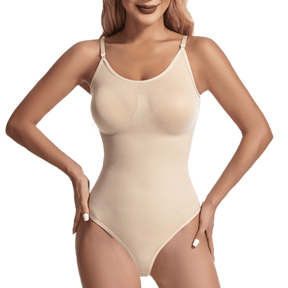 Korrigerande sömlös bodysuit-tanga – Aveline
