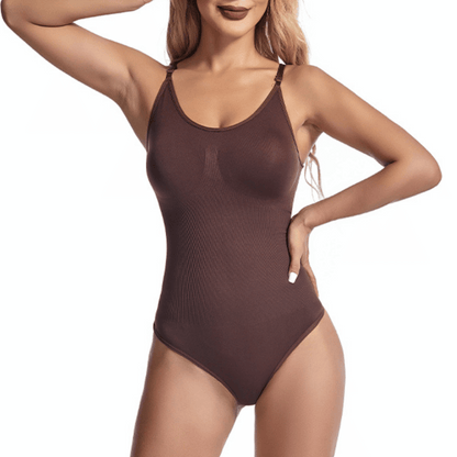 Korrigerande sömlös bodysuit-tanga – Aveline