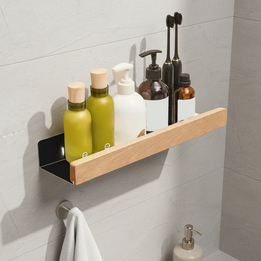 Bohrfreies Wandregal Aus Kunststoff - Shelfify