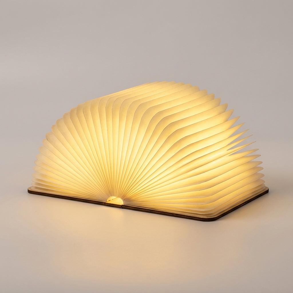 Book Shaped Table Lamp -  Fablelite