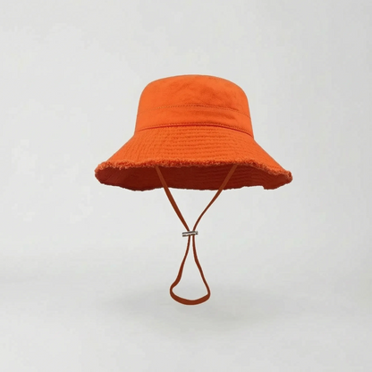Bredbrättad Bucket Hatt - Fendora