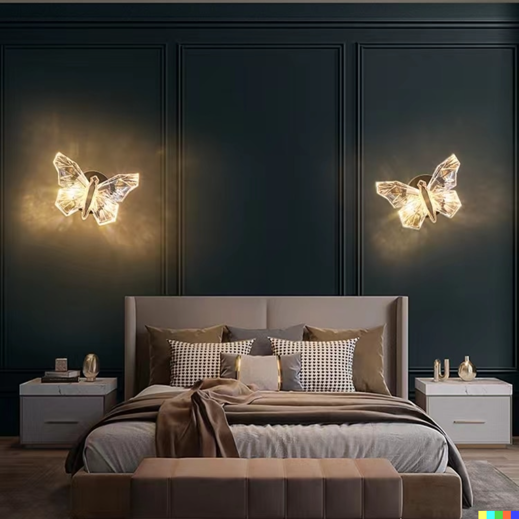 Butterfly Shaped LED Lamp - Glintwing