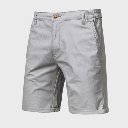 Avslappnade shorts för herr i bomull – Luca