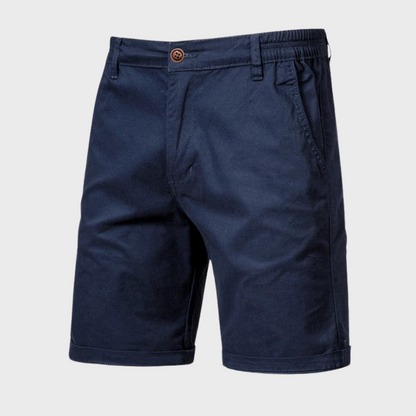 Avslappnade shorts för herr i bomull – Luca