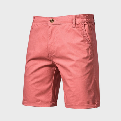Avslappnade shorts för herr i bomull – Luca
