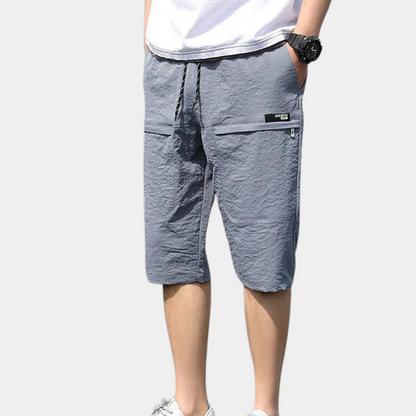 Avslappnade cargoshorts för herr – Milano