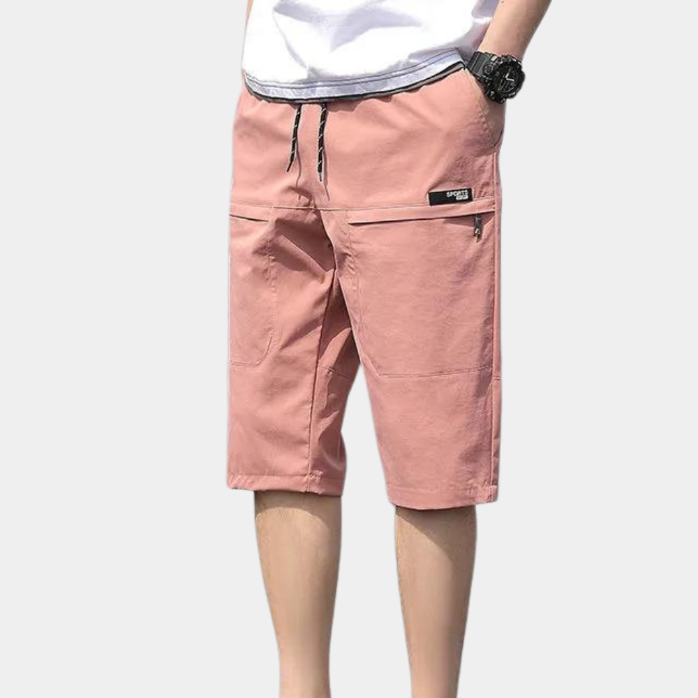Avslappnade cargoshorts för herr – Milano