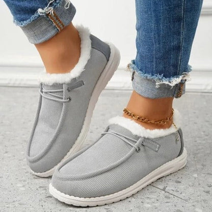 Slip-on vinterskor för damer med plyschfoder – Maren