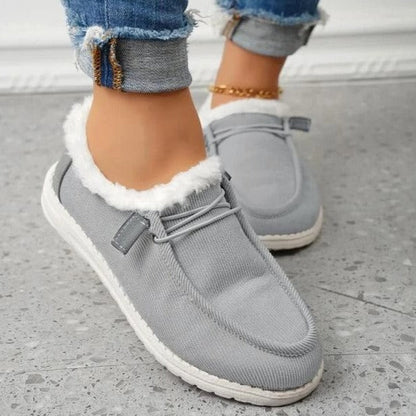 Slip-on vinterskor för damer med plyschfoder – Maren