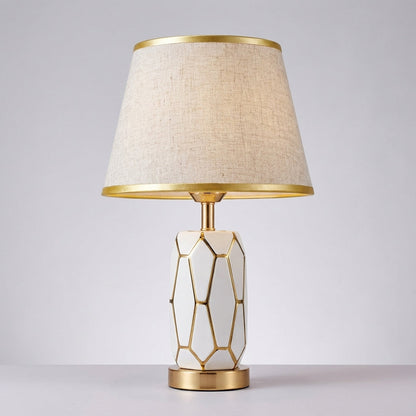 Ceramic Style Table Lamp -  Nostalux