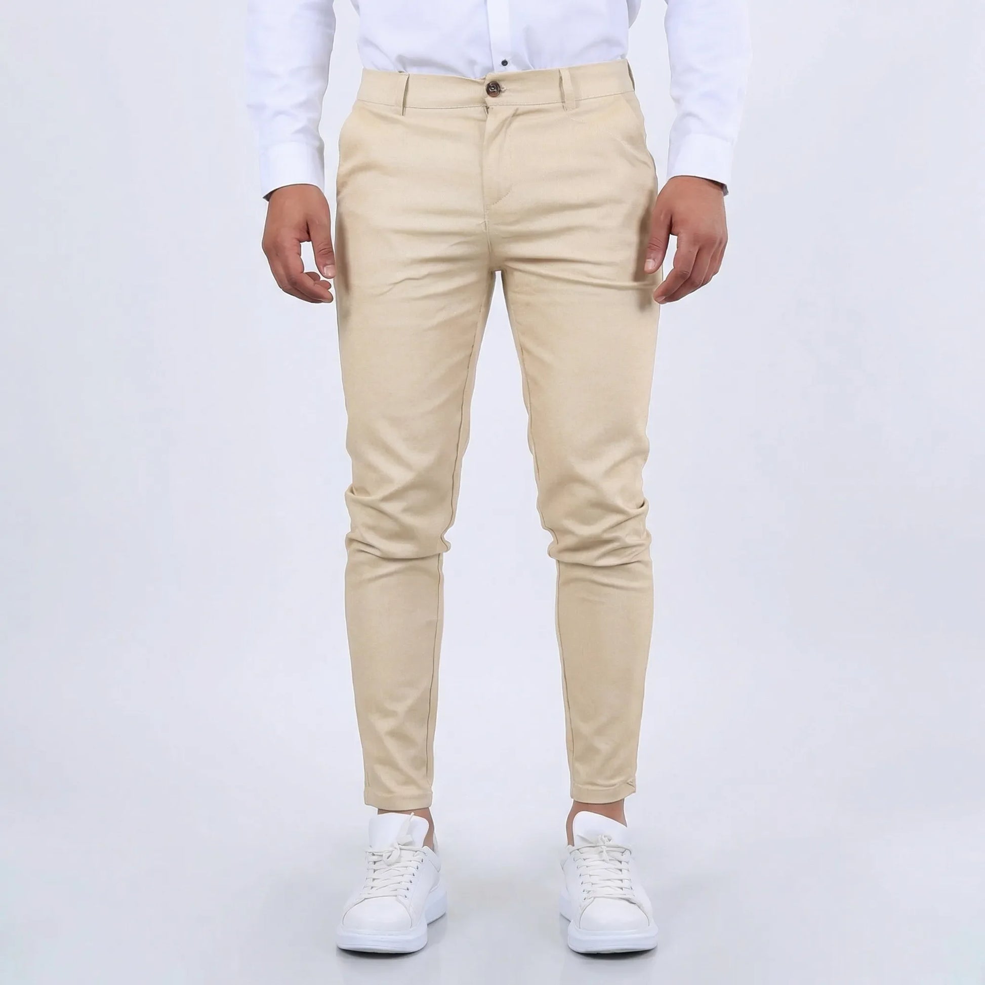 Chino Stil Alltagsbundhose - Marco