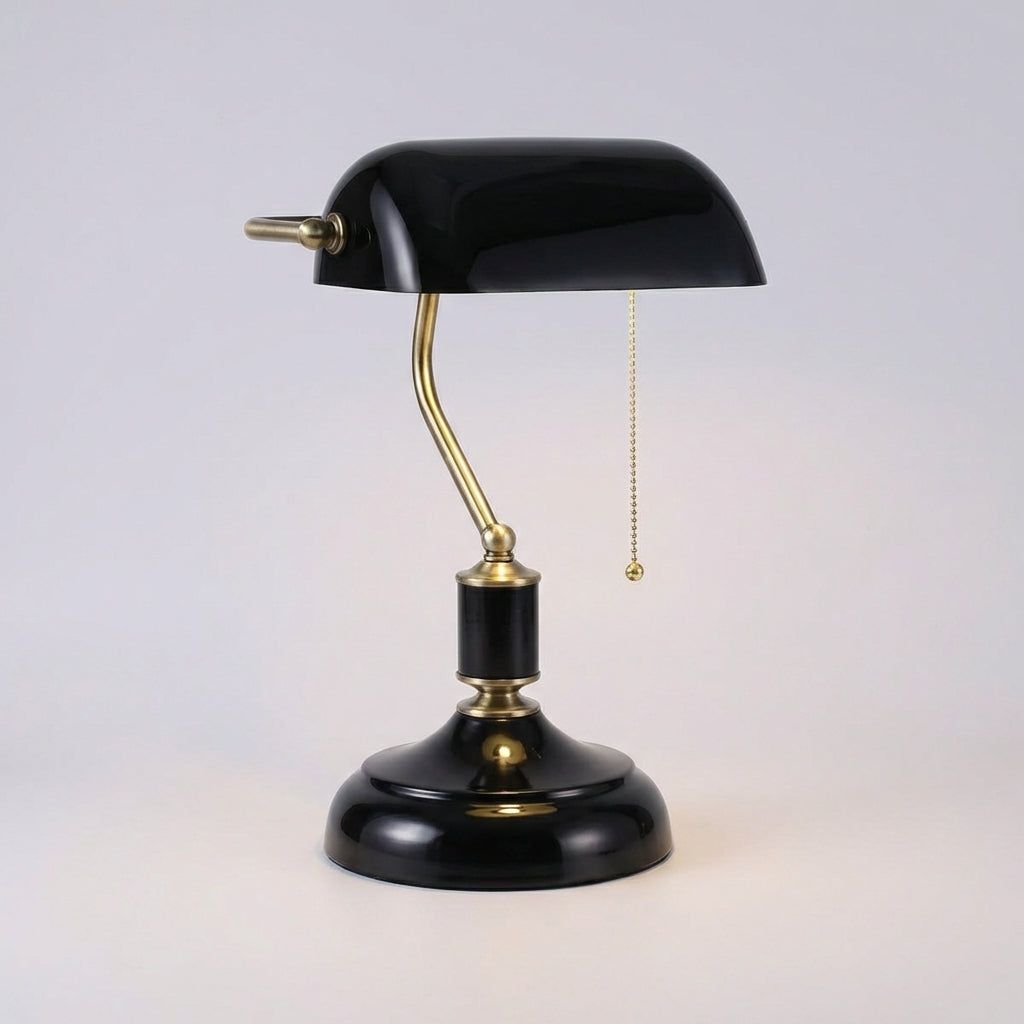 Classic Banker Lamp Design - LuxeGlint