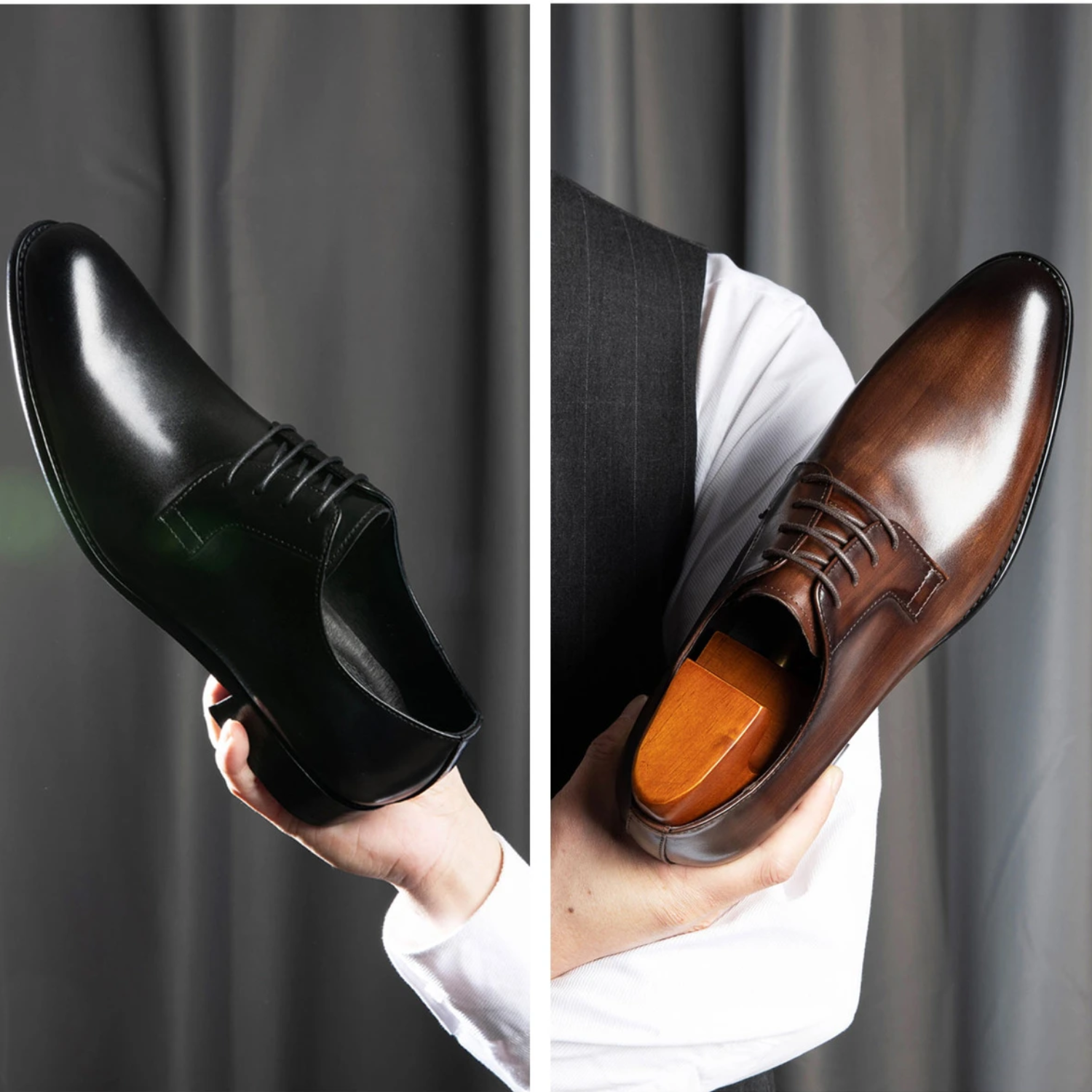Classic Lace-Up Formal Dress Shoe - Jake