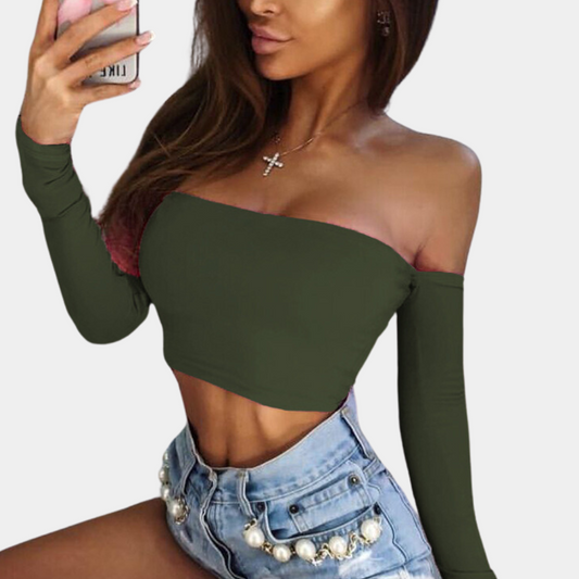 Off-shoulder damblus – Arielle