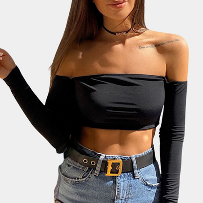Off-shoulder damblus – Arielle