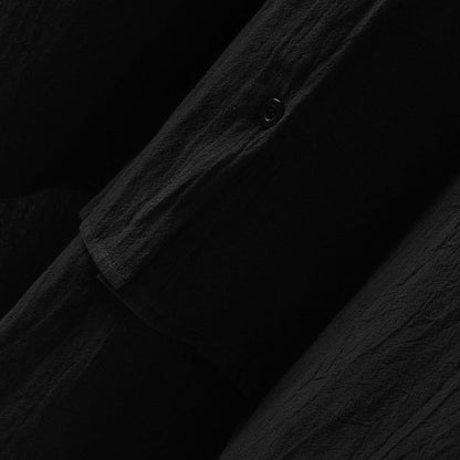 Luftig damblus med långa ärmar och framsidans fickor – Selene