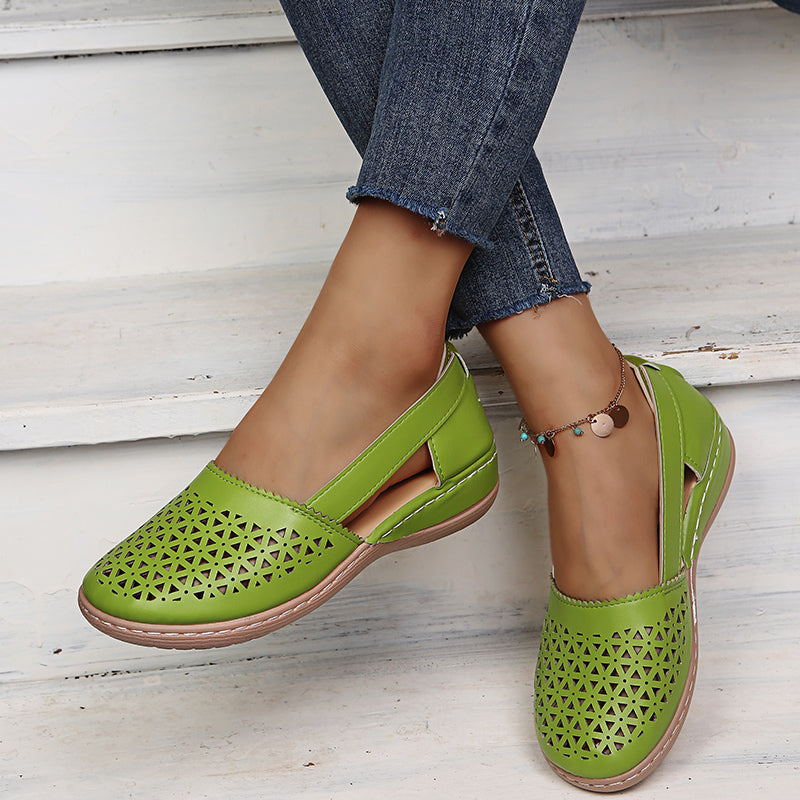 Closed-Toe Sandal With Open Heel - Kristine