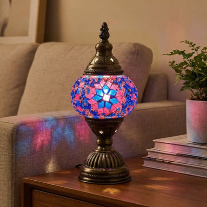Colorful Mosaic Table Lamp -  Mosaicara
