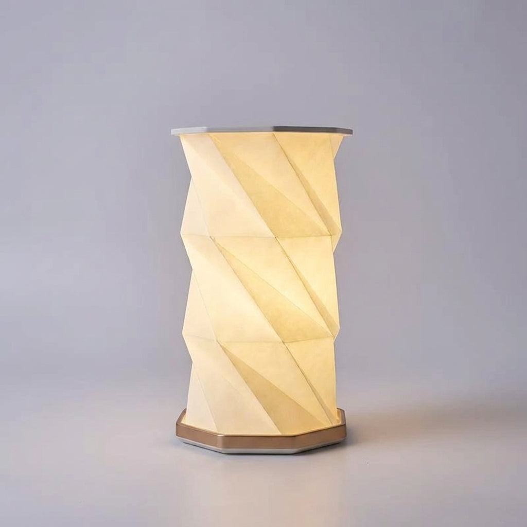 Compact Sculpted Table Lamp -  Auravelle