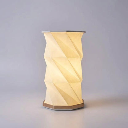 Compact Sculpted Table Lamp -  Auravelle