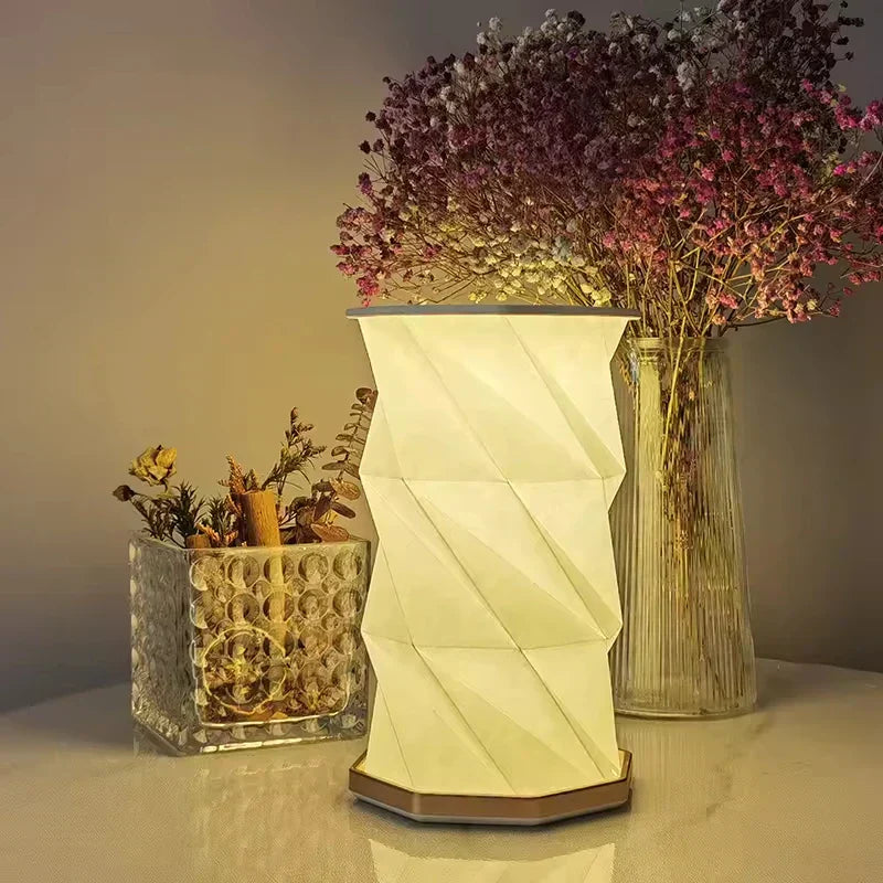 Compact Sculpted Table Lamp -  Auravelle