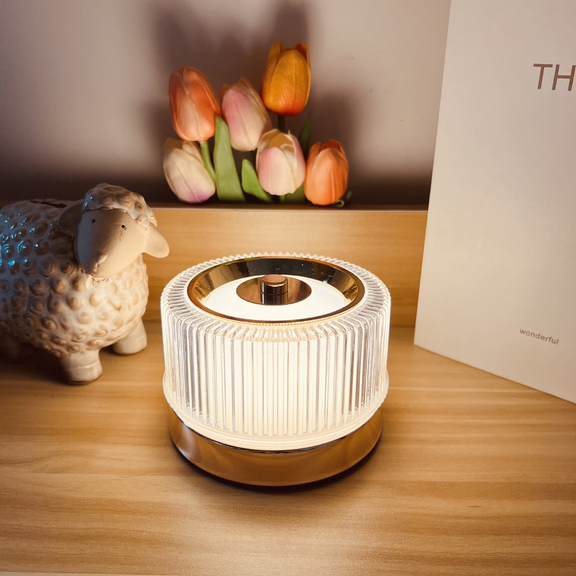 Compact Touch Dimmable Lamp -  Glimressa